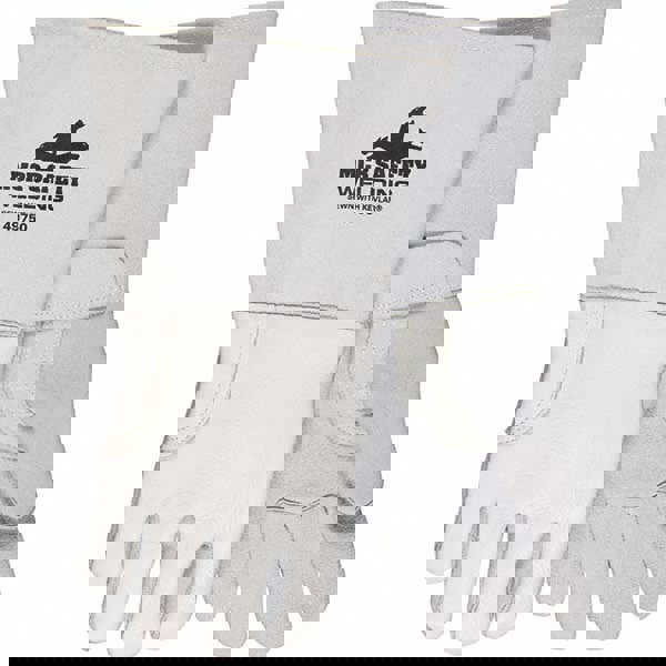 Welding Gloves: Size Large, Leather, General Welding Application